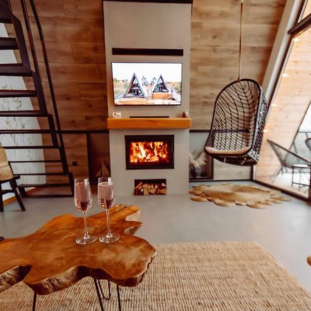 A-By The Lake - Private A Frame Villas Caciulati Buitenkant foto