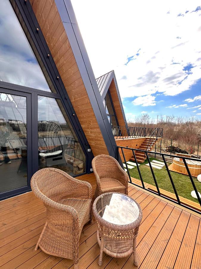 A-By The Lake - Private A Frame Villas Caciulati Buitenkant foto