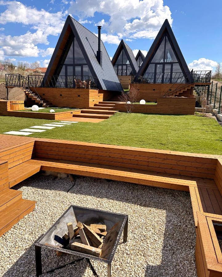 A-By The Lake - Private A Frame Villas Caciulati Buitenkant foto